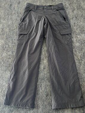 Eddie Bauer Women's Flexion Polar Fleece Lined Pants Gray P2